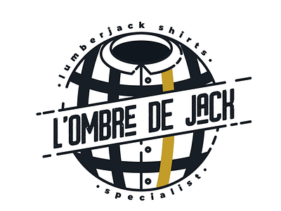 L'ombre de Jack graphisme line line art line graphic logo lombre de jack vector