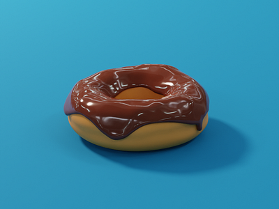 donut 3d blender donut