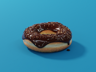 Another donut 3d blender digital3d ronut