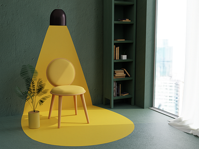 Move to What Moves You 3dmodeling blender blender3d chair digital3d digitalart furniture interiordesign modeling rendering