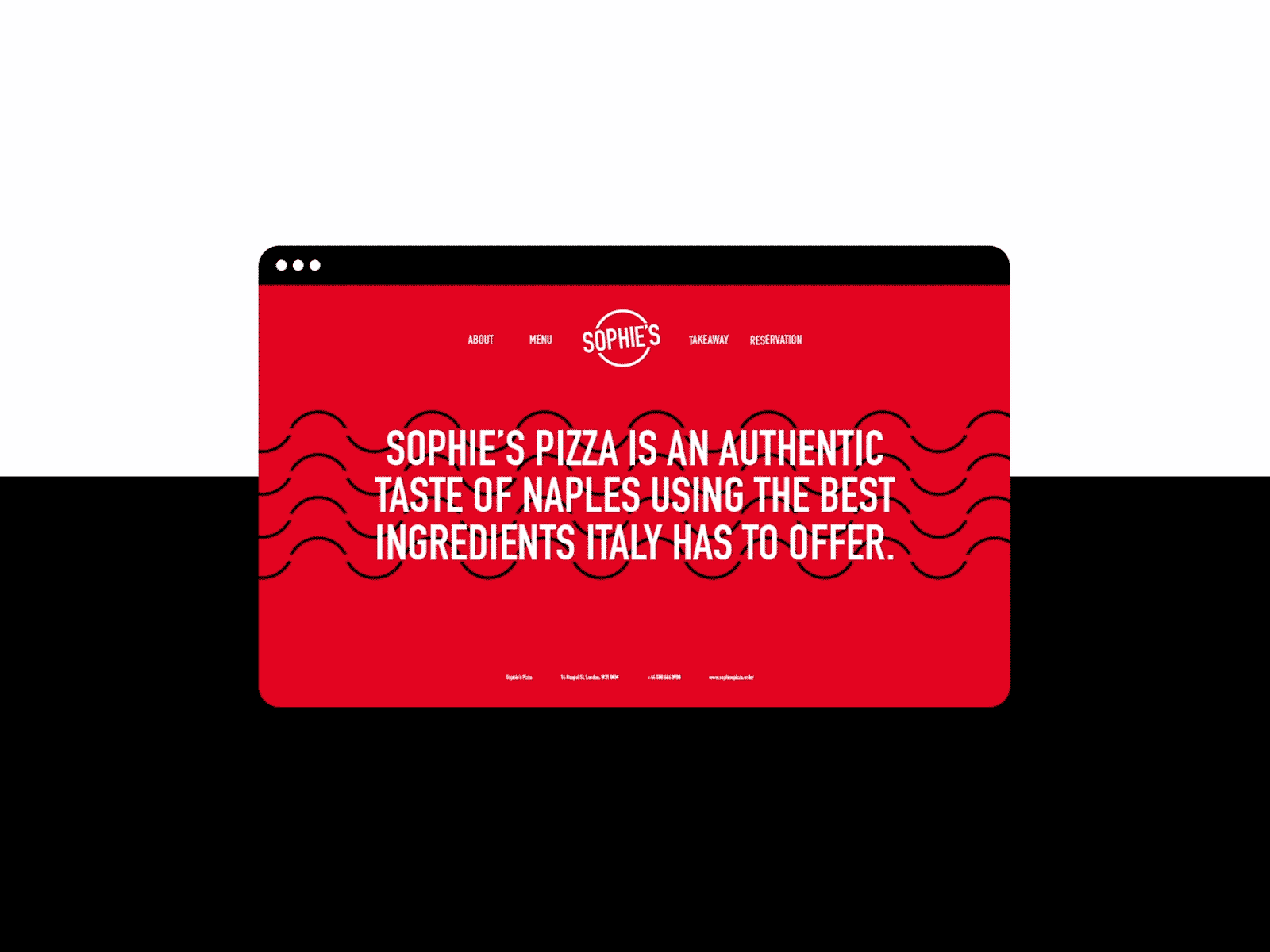 Sophie's site by Stu Dowson on Dribbble