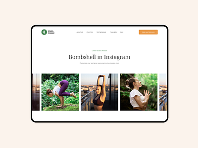 Yoga Today — Website Design
