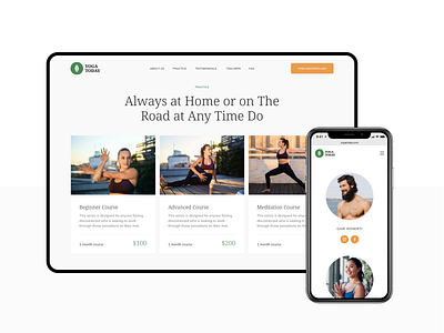 Yoga Today — Website Design