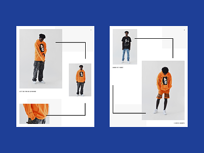 House of Orange - Website Design black brand brutalism clothing comfortable design line lookbook minimalistic modern print simple unigue