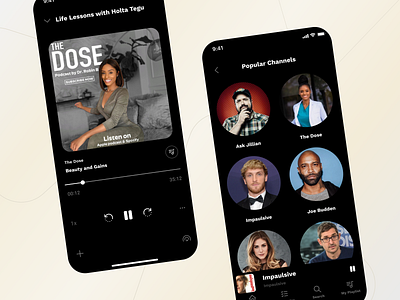 Podcast App Design — Sociallite