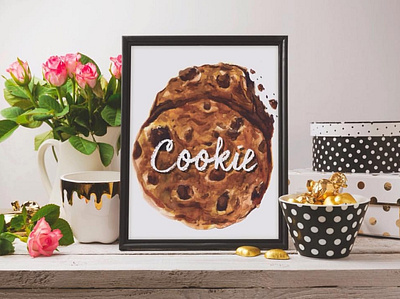 Cookie Type Decor illustration typography