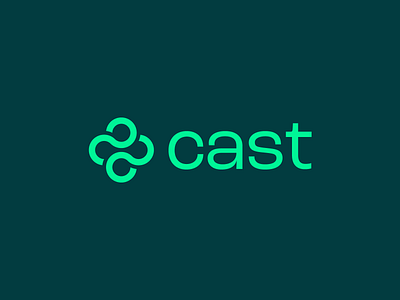 Cast andstudio branding cast cloud cloud computing combination mark logo logomark symbol vector