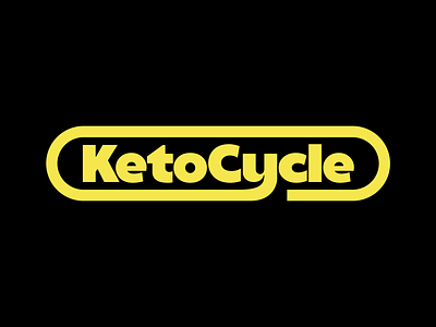 Keto Cycle andstudio app branding design diet illustration keto ketodiet logo