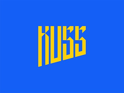 KUSS branding custom logo logotype student type typography union visual identity