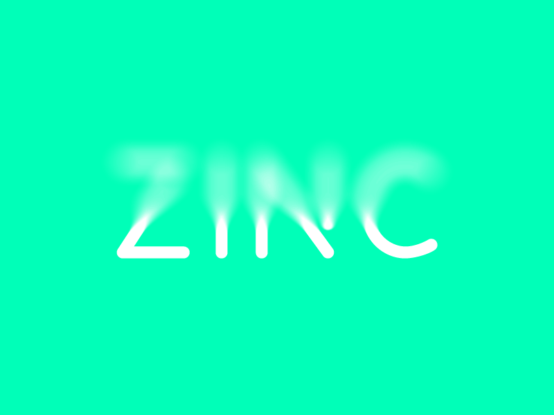 Zinc club night dj drum and bass fade type typography