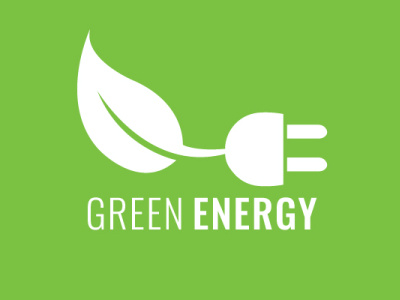 Green Energy Logo alternative concept design eco ecology electricity energy environment environmental green icon leaf natural nature plant power renewable symbol technology vector