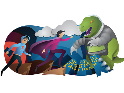 Be a Superhero! graphicdesign illustration art illustrations