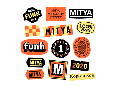 FUNKY STICKERS