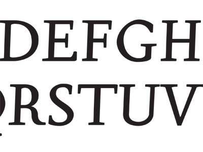 Poetique uppercase black fournier french italic neoclassical transitional type design typography upright cursive upright italic yale