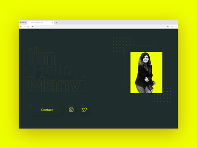 Minimal portfolio design using Neumorphism! art design flat icon minimal neumorphism ui ux web website