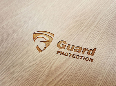 Security shield logo design. armory bussines design illustration logo metal safety security logo sheild