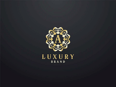 Luxury letter A monogram vector logo design. abc alphabet art boutique brand identity bussines classic concept design designersvalley free free download jewelery logo royal