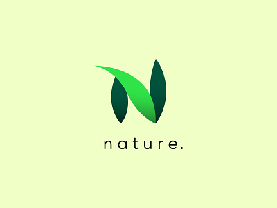 Nature Logo art branding colors design illustration logo nature typography ui ux vector