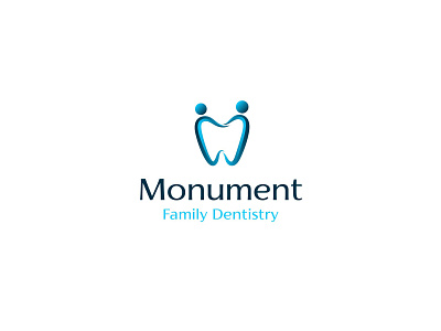 Monument Family Dentistry Logo Design custom logo custom logo design logo graphics design logo creator logo maker professional logo real estate logo unique versatile