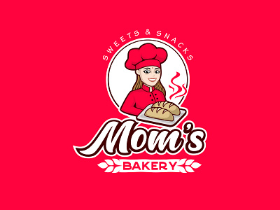 Mom s Bakery Logo