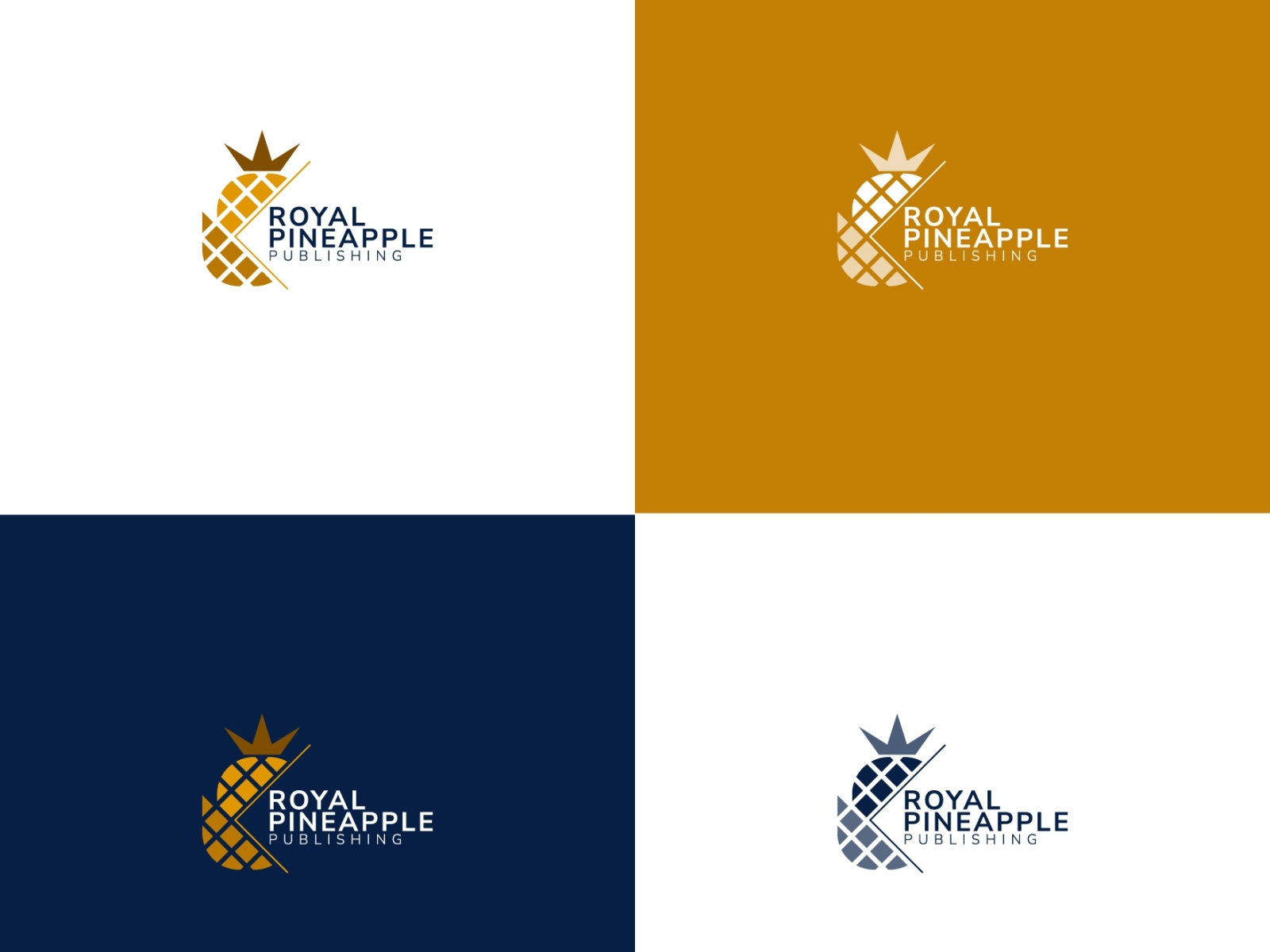 Royel Pineapple Logo Design custom logo design design logo graphics design logo logo creator logo maker logos versatile