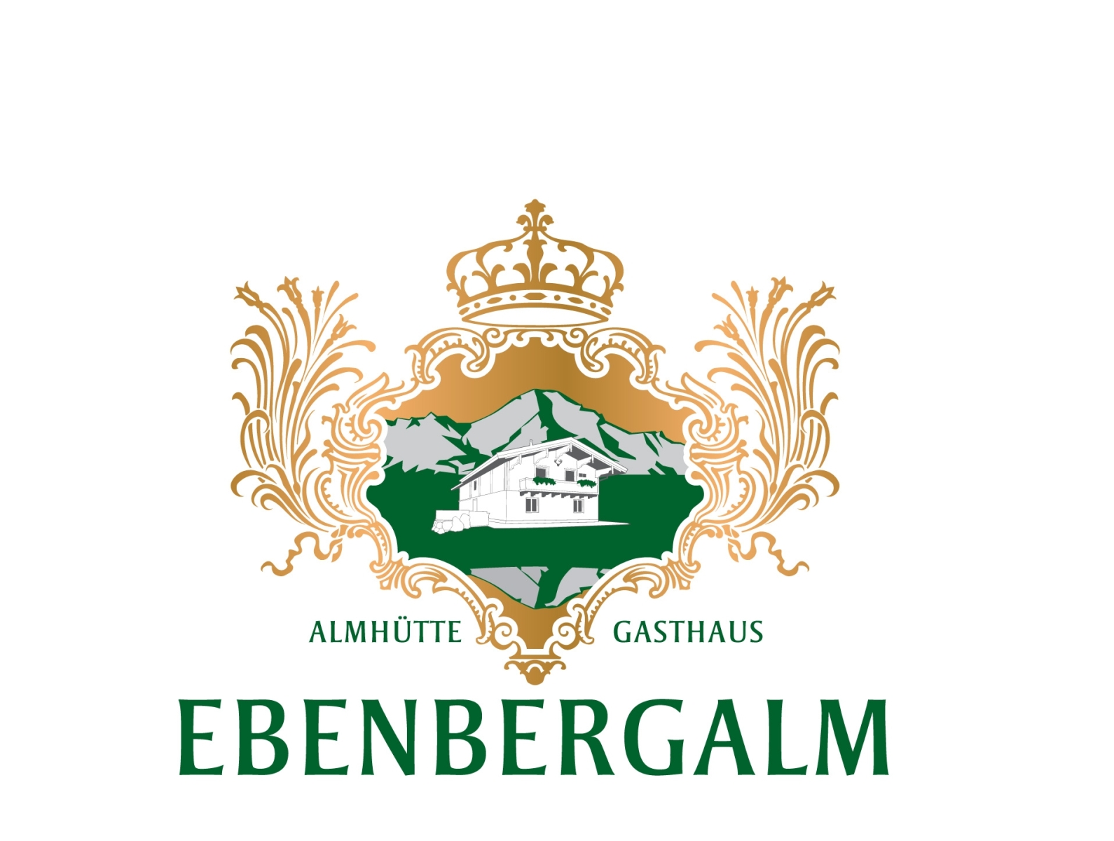 Ebenbergalm logo custom logo design design logo graphic design graphics design logo logo creator logo maker ui versatile