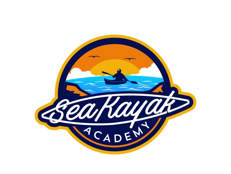 Sea Kayak Academy Logo custom logo design design logo graphics design logo logo creator logo maker versatile