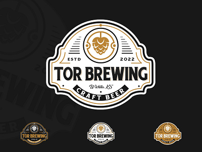 Tor Brewing Logo Design custom logo design design logo graphics design logo logo creator logo maker versatile