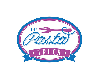 The pasted truck logo