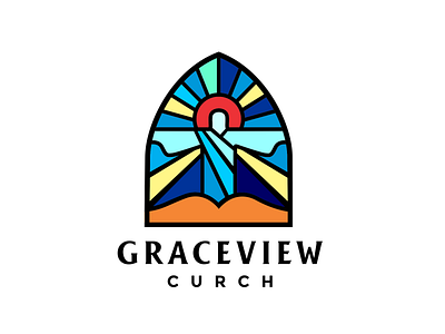 Grace View Curch Logo Design custom logo design design logo graphics design logo logo creator logo maker versatile