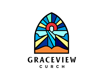 Grace View Curch Logo Design