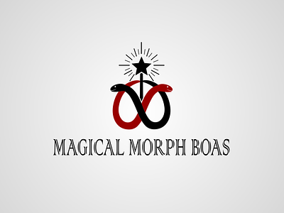 Magical Morph Boas Logo custom logo design design logo graphics design logo logo creator logo maker versatile