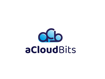 a Cloud Bits Logo branding custom logo design design logo graphic design graphics design logo logo creator logo maker versatile