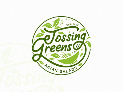 Tossing Greens Logo Design