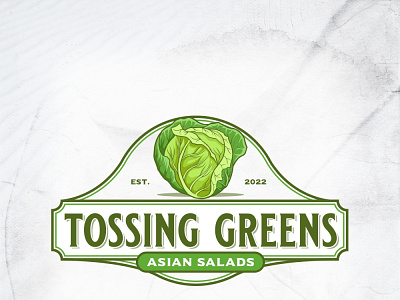 Tossing Greens Logo Design branding custom logo design design logo graphics design logo logo creator logo maker versatile