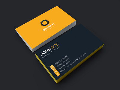 Professional Business card Free Mockup branding business card design template outstanding professional card