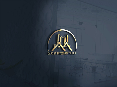 Modern real estate logo Free Download