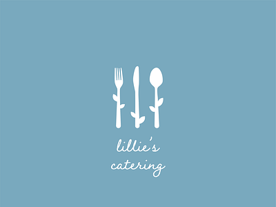 Lillies Catering branding logo logodesign vector
