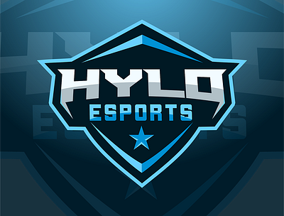 hylo esport logo 2 6s design esport esportlogo esports initial initials logo ov shield sport sports logo