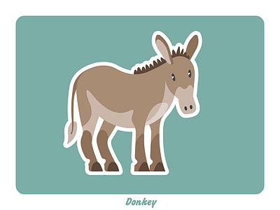 Animal farm: Donkey