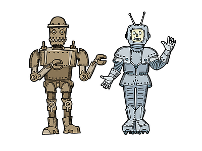 Sketch robots