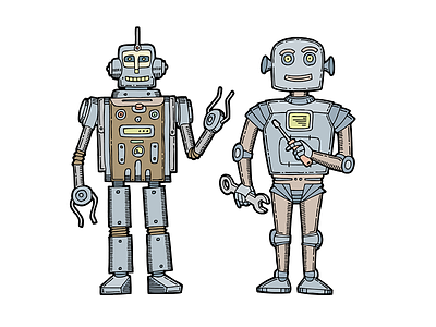 Sketch robots