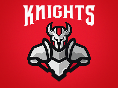 Knights Mascot Logo branding character design esports fifnine logo mascot sports logo vector visual identity