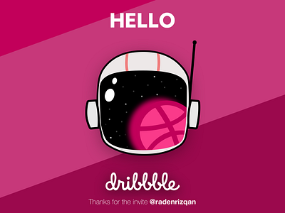 Hello, Dribbble! design firstshot illustration ui