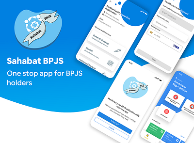 BPJS Application Design Concept branding indonesia insurance mobile ui ui userinterface ux