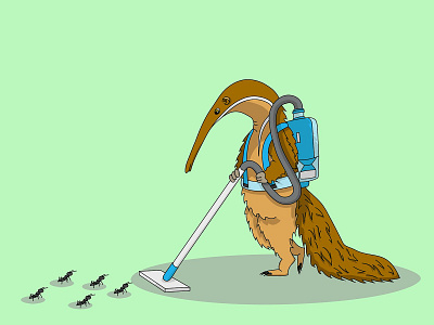 Anteater illustration