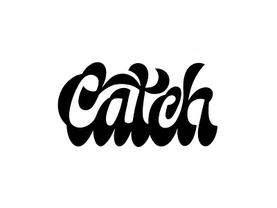 Catch inktober 2019 letterforms lettering script lettering type type design typography