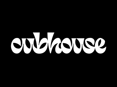 Cubhouse logo lettering letters logo logo design logotype type typography