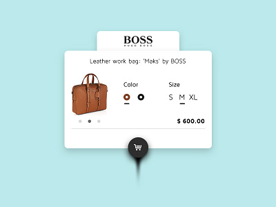 Fashion Card buy card cart clean design e commerce fashion interface minimal store ui ux