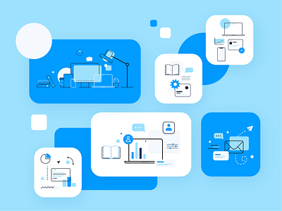 Vector Icon Illustrations graphic design graphics icon illustration ui vector